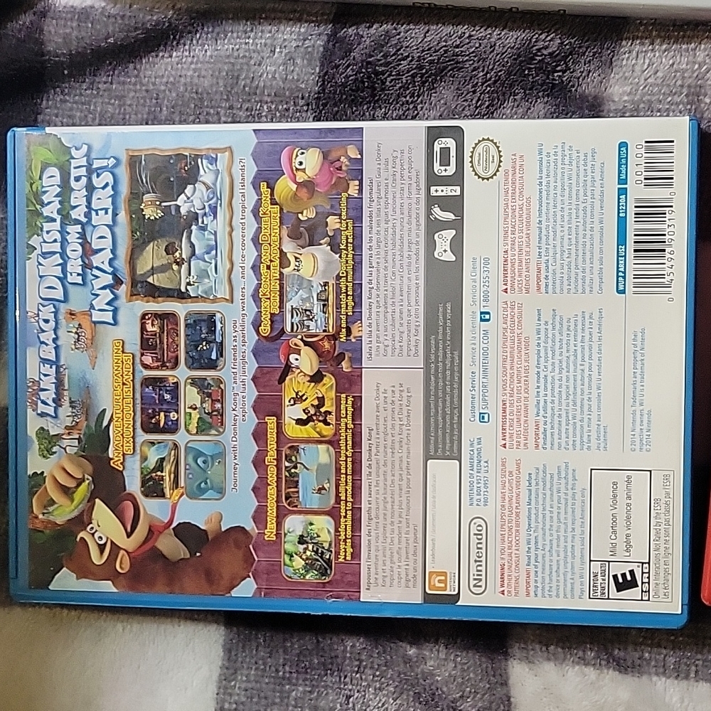 Nintendo Wii U Game Bundle Mario Mariokart DC Injustice Nintendoland Donkey Kong - Picture 3 of 12